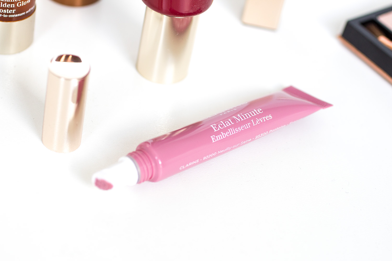 Éclat Minute Embellisseur Lèvres n°07 Toffee Pink Shimmer - Clarins