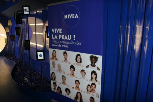Train Nivea à l’occasion des 100 ans de la marque