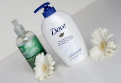 Savons pour les mains – Dove & The Body Shop