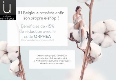 iU lance son propre e-shop belge !