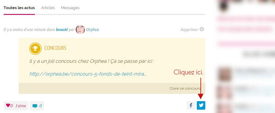Tutoriel Partage Hellocoton
