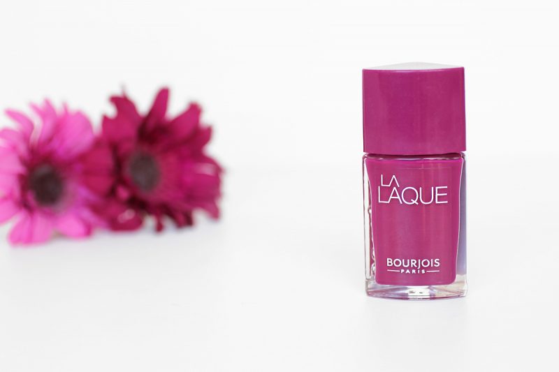 Bourjois La Laque Nagellack Nr. 004 Flambant Rose – Gel-Finish, Bis Zu 15 Tage Halt, Ohne UV-Licht