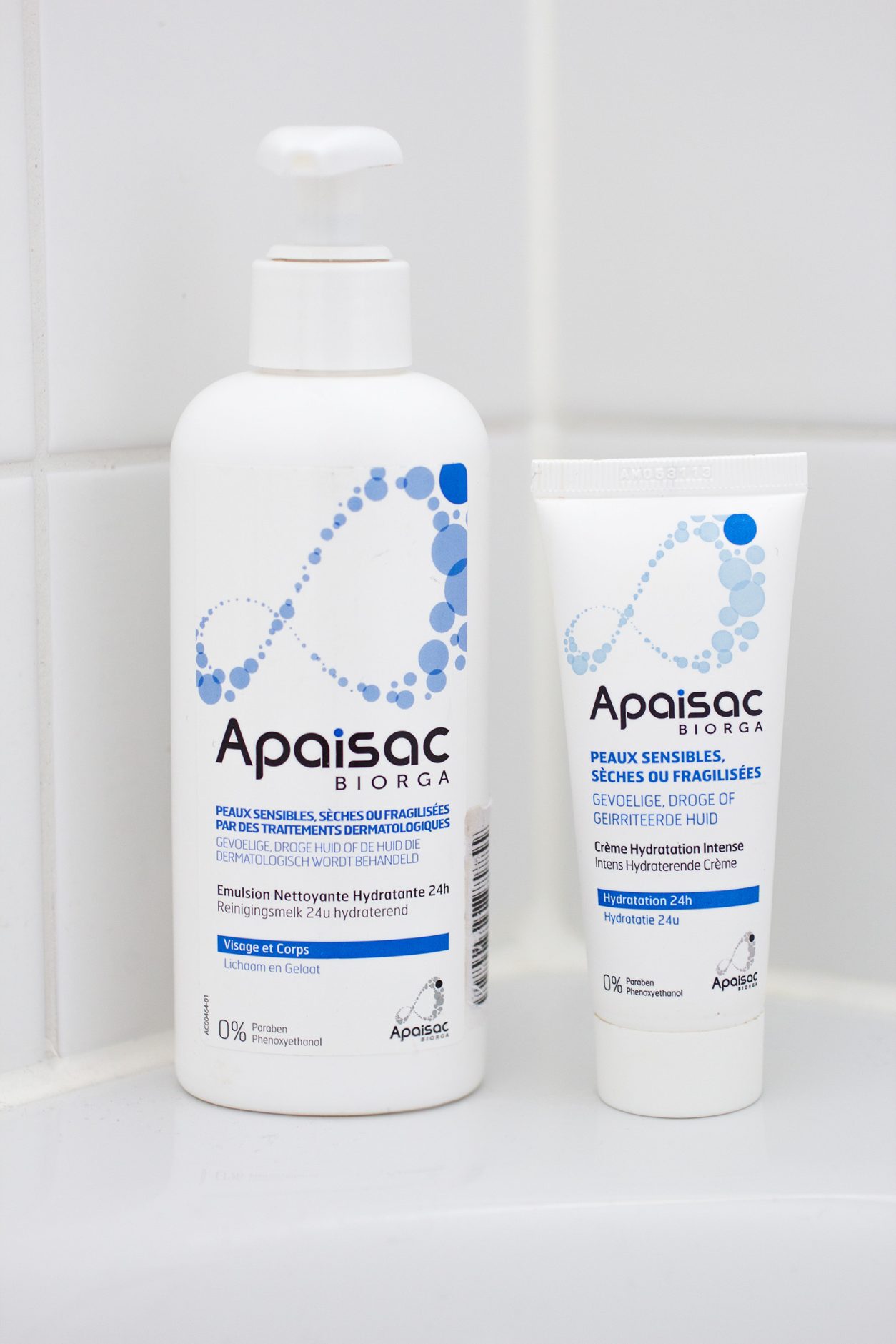 Gamme hydratation peaux sensibles - Apaisac Biorga